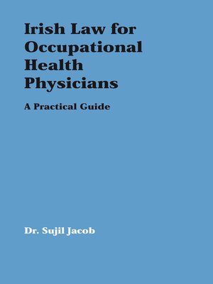 cover image of Irish Law for Occupartional Health Physicians